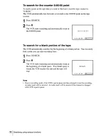 Preview for 50 page of Sony SLV-N500 - Video Cassette Recorder Operating Instructions Manual