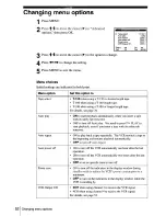 Preview for 52 page of Sony SLV-N500 - Video Cassette Recorder Operating Instructions Manual