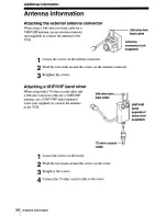 Preview for 56 page of Sony SLV-N500 - Video Cassette Recorder Operating Instructions Manual