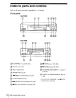 Preview for 60 page of Sony SLV-N500 - Video Cassette Recorder Operating Instructions Manual