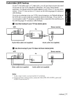 Предварительный просмотр 11 страницы Sony SLV-N55 - Video Cassette Recorder Operating Instructions Manual