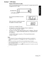 Предварительный просмотр 13 страницы Sony SLV-N55 - Video Cassette Recorder Operating Instructions Manual