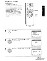 Предварительный просмотр 21 страницы Sony SLV-N55 - Video Cassette Recorder Operating Instructions Manual