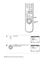 Предварительный просмотр 28 страницы Sony SLV-N55 - Video Cassette Recorder Operating Instructions Manual