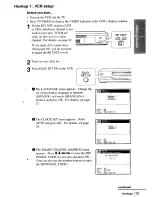 Предварительный просмотр 13 страницы Sony SLV-N99 - Video Cassette Recorder Operating Instructions Manual