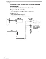 Предварительный просмотр 24 страницы Sony SLV-N99 - Video Cassette Recorder Operating Instructions Manual