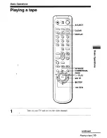 Предварительный просмотр 55 страницы Sony SLV-N99 - Video Cassette Recorder Operating Instructions Manual