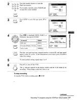 Предварительный просмотр 67 страницы Sony SLV-N99 - Video Cassette Recorder Operating Instructions Manual