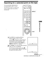 Предварительный просмотр 81 страницы Sony SLV-N99 - Video Cassette Recorder Operating Instructions Manual