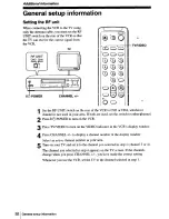 Предварительный просмотр 92 страницы Sony SLV-N99 - Video Cassette Recorder Operating Instructions Manual