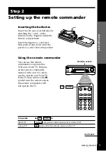 Preview for 5 page of Sony SLV-SE20EX Operating Instructions Manual