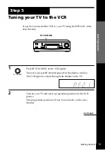 Preview for 13 page of Sony SLV-SE20EX Operating Instructions Manual