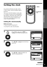 Preview for 25 page of Sony SLV-SE20EX Operating Instructions Manual