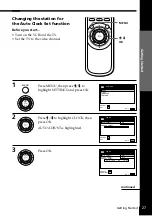 Preview for 27 page of Sony SLV-SE20EX Operating Instructions Manual