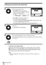 Preview for 30 page of Sony SLV-SE20EX Operating Instructions Manual