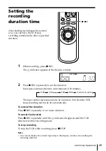 Preview for 49 page of Sony SLV-SE20EX Operating Instructions Manual