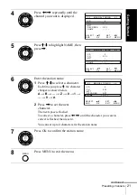 Preview for 21 page of Sony SLV-SE210D Operating Instructions Manual