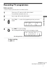 Preview for 33 page of Sony SLV-SE210D Operating Instructions Manual