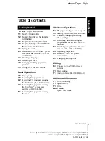 Preview for 3 page of Sony SLV-SE220B ShowView Operating Instructions Manual