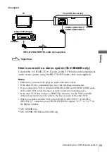 Preview for 69 page of Sony SLV-SE220B ShowView Operating Instructions Manual