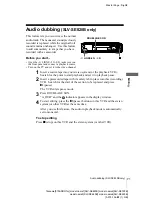 Preview for 71 page of Sony SLV-SE220B ShowView Operating Instructions Manual