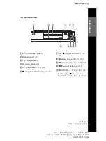 Preview for 5 page of Sony SLV-SE220G Operating Instructions Manual