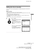 Preview for 49 page of Sony SLV-SE220G Operating Instructions Manual