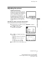 Preview for 61 page of Sony SLV-SE220G Operating Instructions Manual