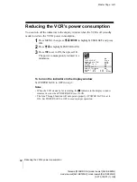 Preview for 62 page of Sony SLV-SE220G Operating Instructions Manual