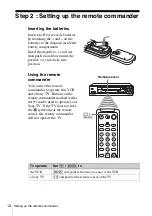 Preview for 12 page of Sony SLV-SE230B Operating Instructions Manual