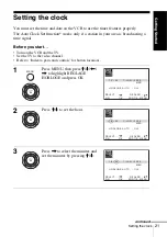 Preview for 21 page of Sony SLV-SE230B Operating Instructions Manual