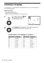 Preview for 24 page of Sony SLV-SE230B Operating Instructions Manual