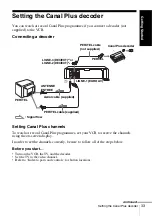 Preview for 33 page of Sony SLV-SE230B Operating Instructions Manual