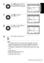 Preview for 35 page of Sony SLV-SE230B Operating Instructions Manual