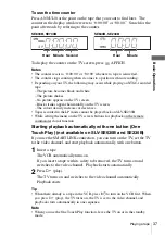 Preview for 37 page of Sony SLV-SE230B Operating Instructions Manual