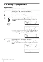 Preview for 38 page of Sony SLV-SE230B Operating Instructions Manual