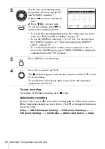 Preview for 52 page of Sony SLV-SE230B Operating Instructions Manual