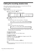 Preview for 56 page of Sony SLV-SE230B Operating Instructions Manual