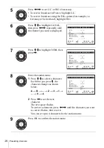 Preview for 26 page of Sony SLV-SE240B Operating Instructions Manual