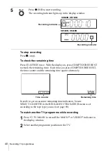 Preview for 40 page of Sony SLV-SE240B Operating Instructions Manual