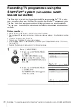 Preview for 48 page of Sony SLV-SE240B Operating Instructions Manual