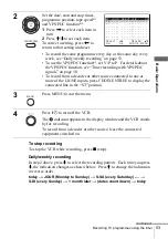 Preview for 53 page of Sony SLV-SE240B Operating Instructions Manual