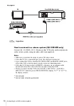 Preview for 72 page of Sony SLV-SE240B Operating Instructions Manual