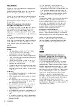 Preview for 2 page of Sony SLV-SE240G Operating Instructions Manual