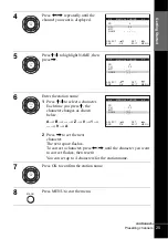 Preview for 25 page of Sony SLV-SE240G Operating Instructions Manual