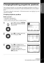 Preview for 27 page of Sony SLV-SE240G Operating Instructions Manual