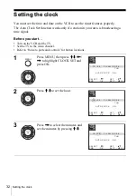 Preview for 32 page of Sony SLV-SE240G Operating Instructions Manual