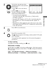 Preview for 51 page of Sony SLV-SE240G Operating Instructions Manual