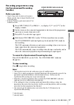 Preview for 57 page of Sony SLV-SE240G Operating Instructions Manual