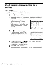 Preview for 58 page of Sony SLV-SE240G Operating Instructions Manual